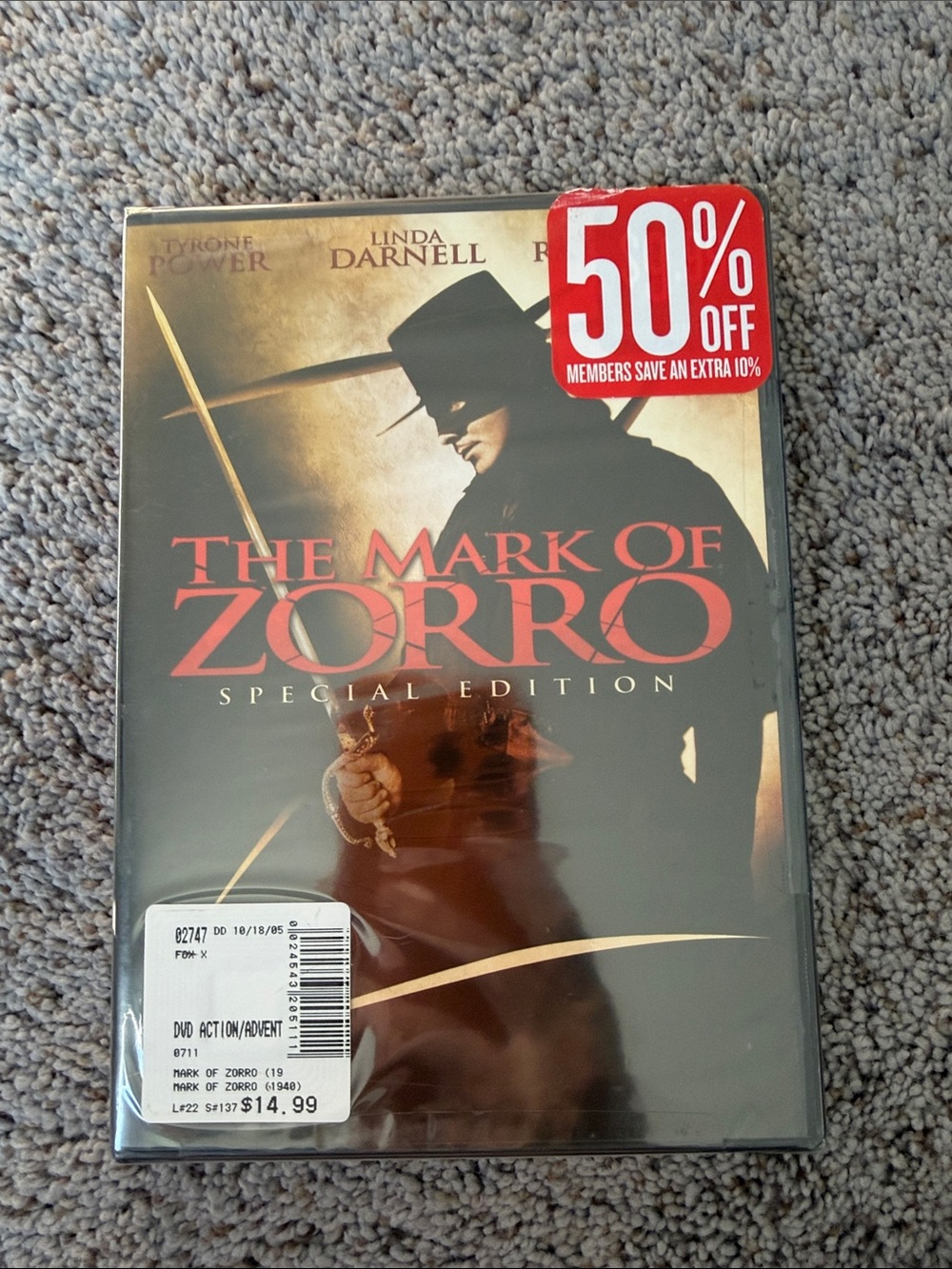The Mark of Zorro Special Edition DVD
